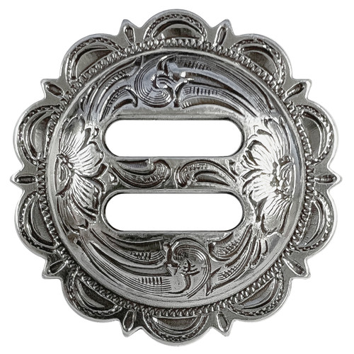 2 1/4'' by 1 3/4'' Silver Conchos