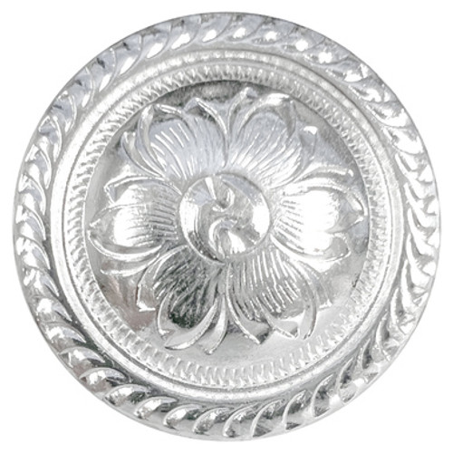 Buy your Concho: Western conchos screwback silver Barbedwire concho round  19 mm online