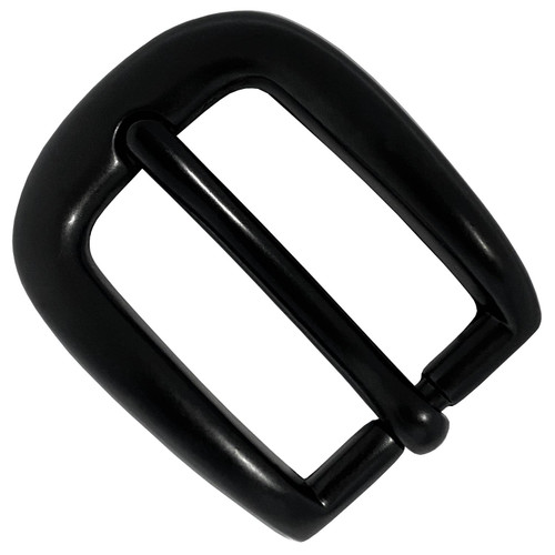 H01-BLK Single Prong Metal Heel Bar Buckle Fits 3/4"(19mm) Wide Belt (Black) H01-BLK Single Prong Metal Heel Bar Buckle Fits 3/4"(19mm) Wide Belt (Black)