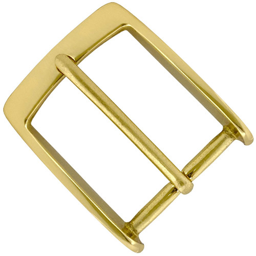 Solid Brass Buckle Classic Casual Dress Belt Buckle fits 1-3/8" (35mm) Wide Belt- Bright Gold Solid Brass Buckle Classic Casual Dress Belt Buckle fits 1-3/8" (35mm) Wide Belt- Bright Gold