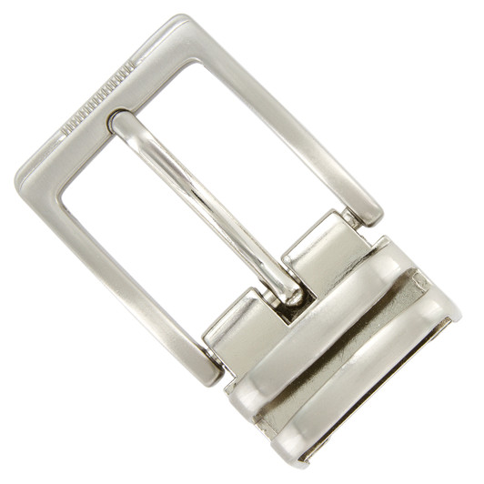 4089D NB Double Loop Clamp Belt Buckle fit's 1-1/8" (30mm) wide Belt - OUT OF STOCK