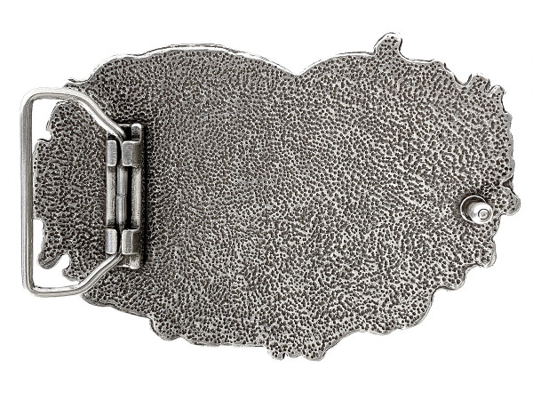 HA1699 LASRP Unique Buckle Antique Twin Dragons Heart Belt Buckle Fits 1-1/2"(38mm) Belt