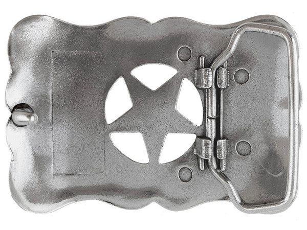 Western Texas Gold Star Western Ranger Belt Buckle