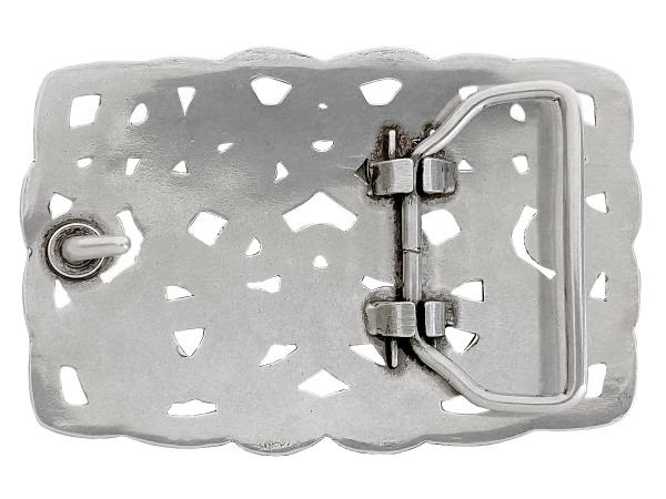 HA1315 Unique Celtic Twisted Heart Belt Buckle