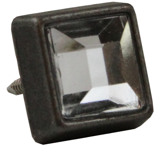 NB-20552 OS Dark Silver Diamond Stud 1/2" 10/Pack