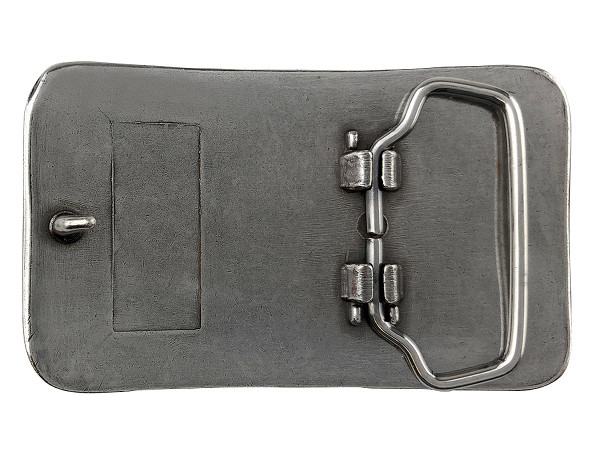 Antique Silver Western Floral Scroll Engraved Belt Buckle Fits 1-1/2"(38mm) Belt Strap