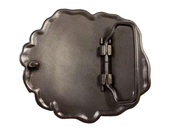 HA0064 Western Copper Rose Engraved Buckle