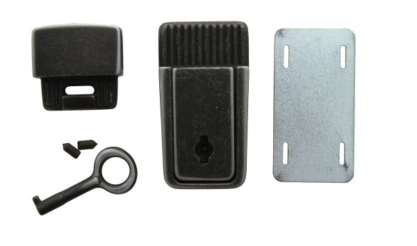 LP0036-2MAZR Tuck Lock Clasps With Key Open For Handbag Purse and Luggage Case Hardware