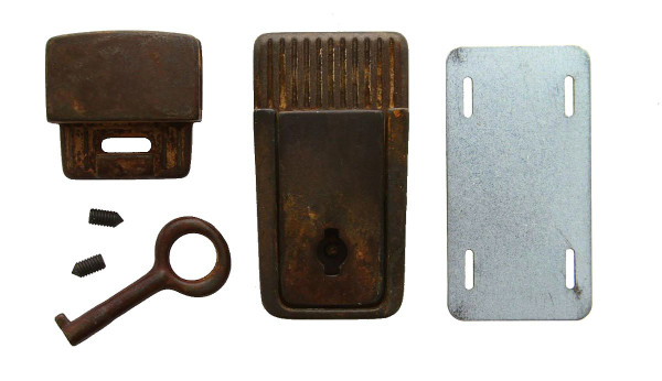 LP0036-2RI59 Tuck Lock Clasps With Key Open For Handbag Purse and Luggage Case Hardware