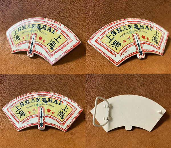 10090 Shanghai Belt Buckle Fits 1-1/2"(38mm) Wide Belt