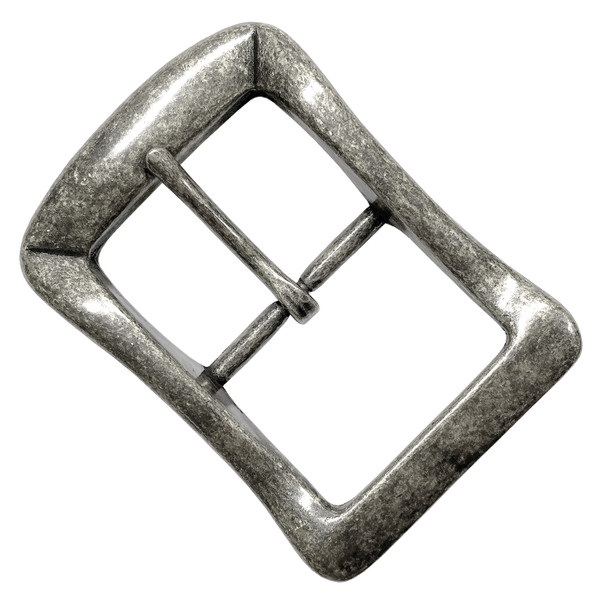 CX-07 ANT Center Bar Belt Buckle Fits 1-1/2"(38mm) Belt (Antique Silver)