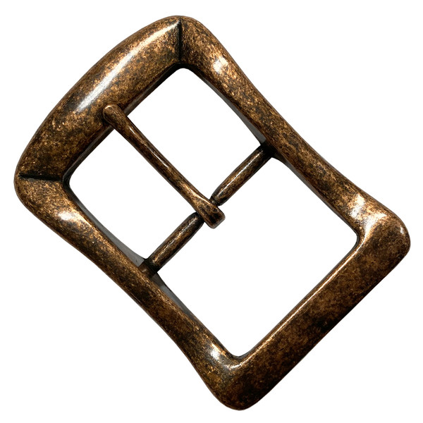 CX-07 COPPER Center Bar Belt Buckle Fits 1-1/2"(38mm) Belt (Copper)