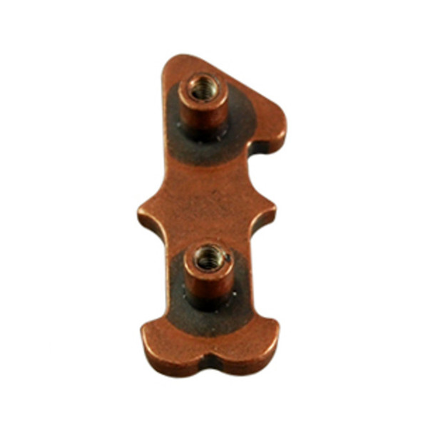 SC47641-1 COP 1/4"x7/8" Copper Number "1" Screw Back Concho