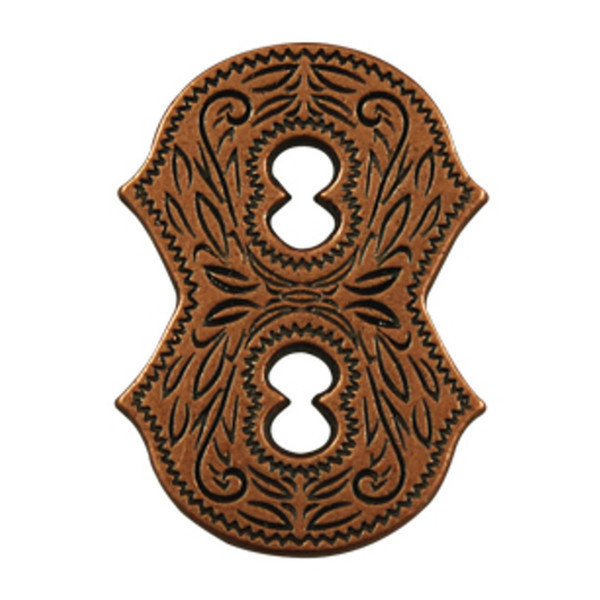 SC47718-8 COP 5/8"x7/8" Copper Number "8" Screw Back Concho