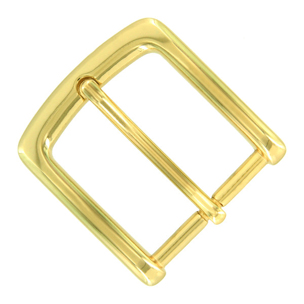 P3563 GP Casual Dress Belt Buckle Fits 1-3/8"(35mm) Belt (Gold Plate)