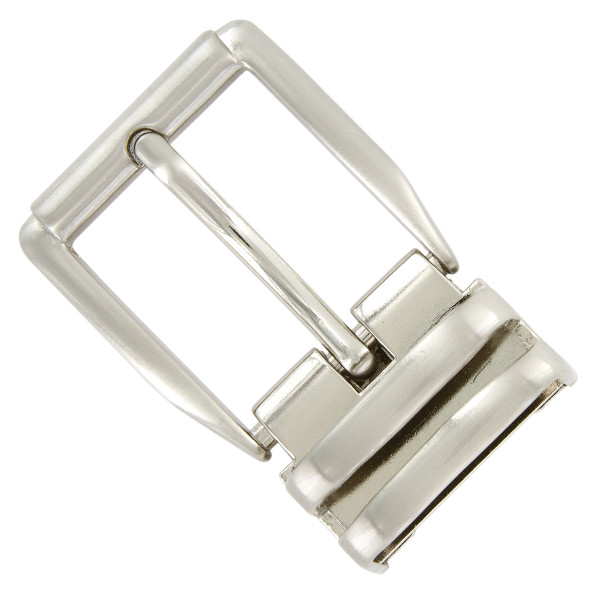 4010D NB Double Loop Clamp Belt Buckle fit's 1-1/8" (30mm) wide Belt