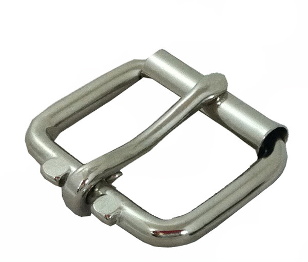 GL Roller Buckle 1" Wide - Nickle Plated
