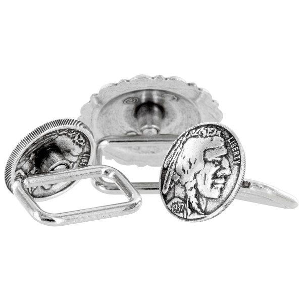 XS1607 Concho Slide Loop Adapters - Size 3/4" X 3/8" - 10 pieces /pack