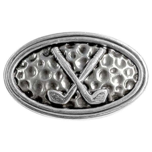 BS8160C SRTP Antique Engraved Cross Golf Clubs Oval Concho Rivet Back (DR)