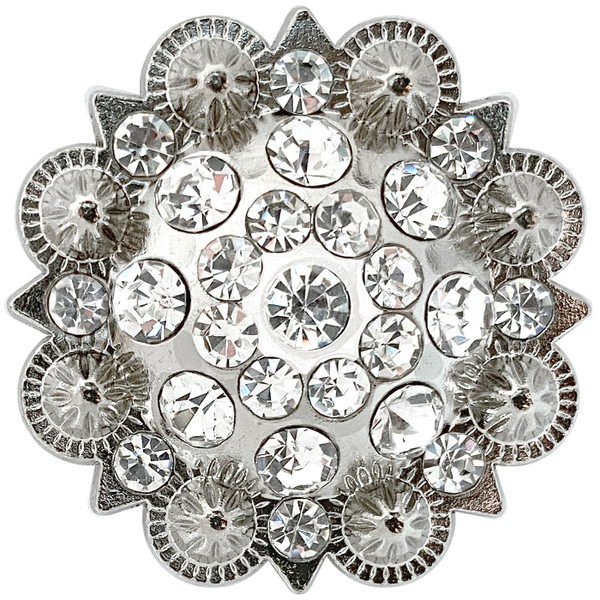 Rhinestone Berry Conchos - Crystal