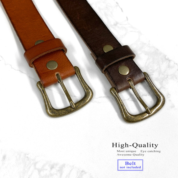 CX152-OEB Solid Brass Belt Buckle Fits 1-1/2"(38mm) wide Belt Strap