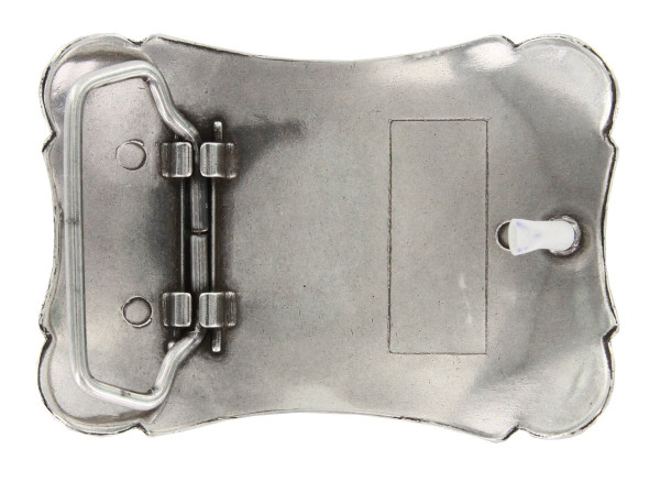 HA0038 Crystal Rhinestone Belt Buckle - Clear Crystal