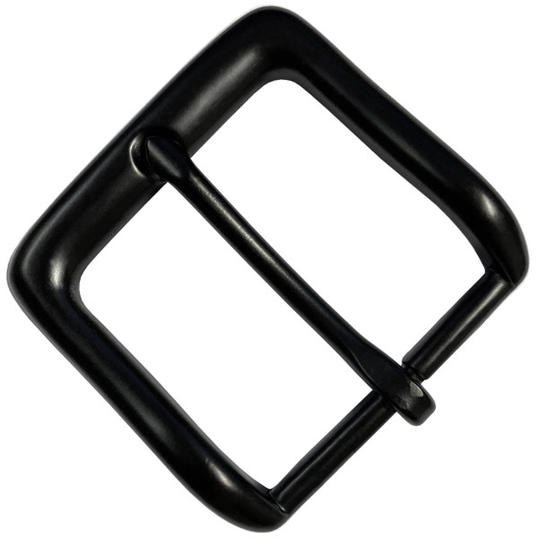 A399 BLK Replacement Buckle Classic Casual Metal Belt Buckle fits 1-1/2" (38mm) Belt- Black