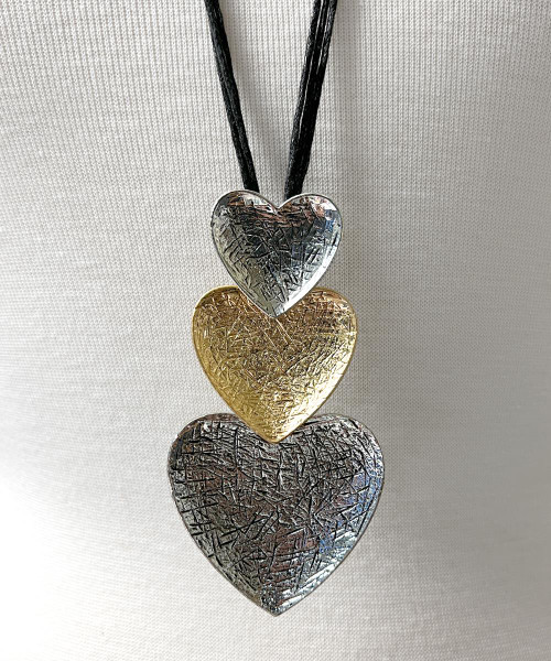 Long Leather Necklace Pendant Nickel free Fashion Women Art Craft 58316