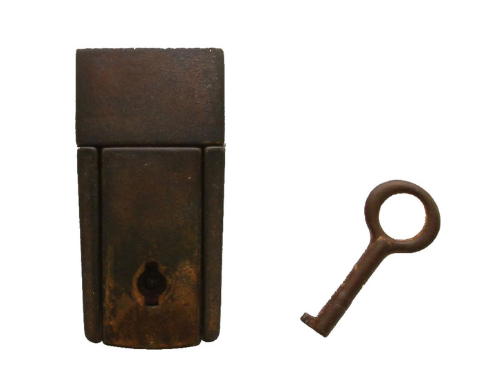 LP0034-2RI59 Tuck Lock Clasps With Key Open For Handbag Purse and Luggage Case Hardware