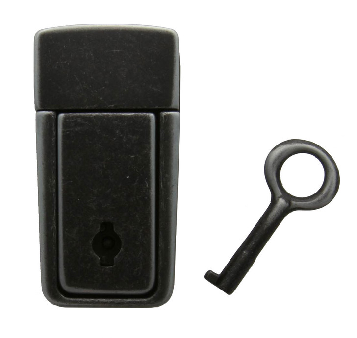 LP0036-2MAZR Tuck Lock Clasps With Key Open For Handbag Purse and Luggage Case Hardware