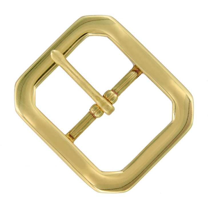 PC3795 BOC Classic Casual Center Bar Buckle Fits 1-1/2"(38mm) Belt Strap (Bright Gold)