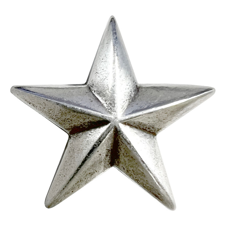 BS9228 BS9229 SRTP Antique Silver Star Concho Screwback