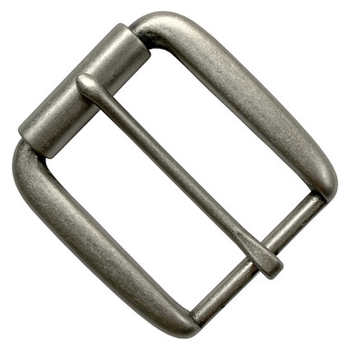 Silver Roller Buckle - 1.25 - Hanks Belts