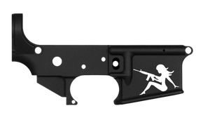 Mudflap Girl w AR Receiver