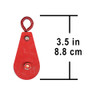 Decorative Red Pulleys