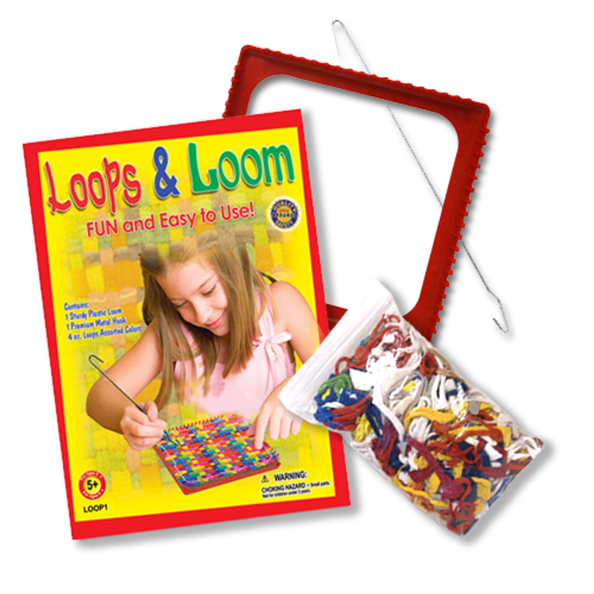Loop1, Metal loom, hook and loops