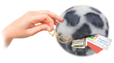 Zipper Faux Fur Poms