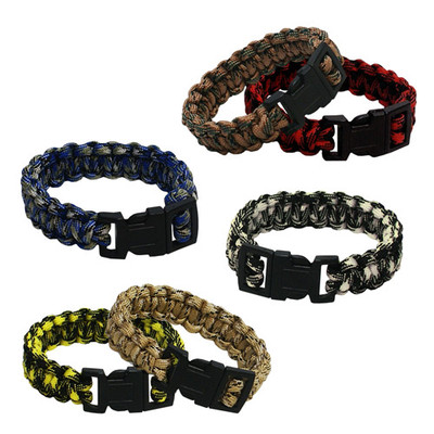 Paracord Bracelet: Large Camouflage Paracord Bracelet: Large Camouflage