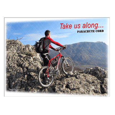 Holographic Movement Poster - Mountain Biker Holographic Movement Poster - Mountain Biker