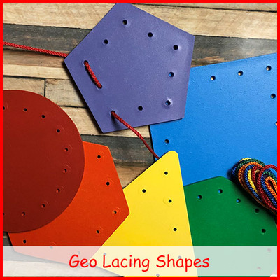Geo Lacing Shapes