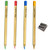 Colorful Chalk Pencil and Sharpener Set
