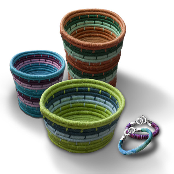 Paper Coiling Basket Kits