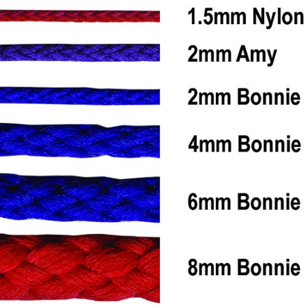 8mm Bonnie Braid cord 50 yards polypropylene macrame cord