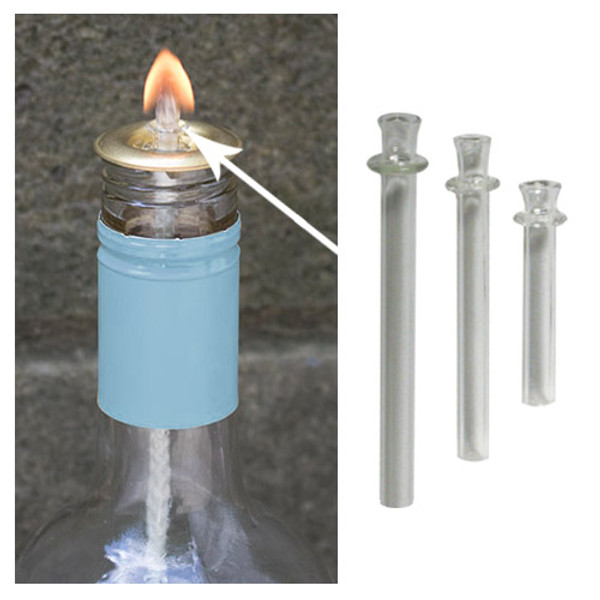 Thermal Glass Wick Tubes for Oil Lamp and Candle Making