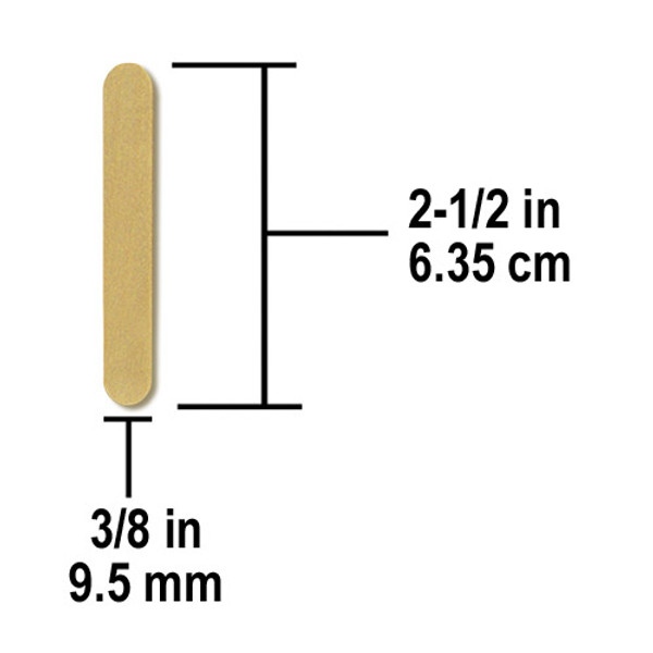 Knowledge Tree  Pacon Corporation D.b.a. Mini Craft Sticks, Natural,  2-9/16, 500 Pieces