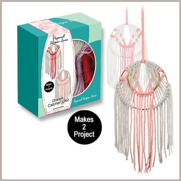 Modern Macrame Designer Series Craft Kits by Pepperell Braiding Co