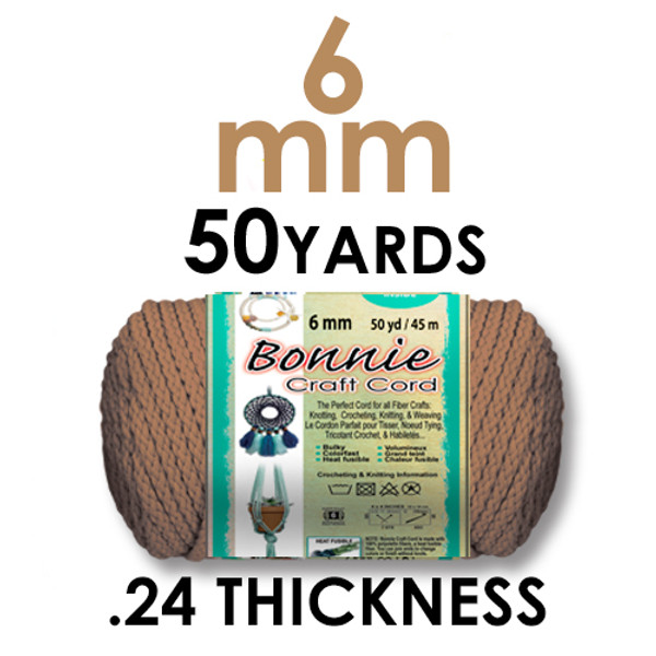 4mm Bonnie Braid cord 100 yards polypropylene macrame yarn