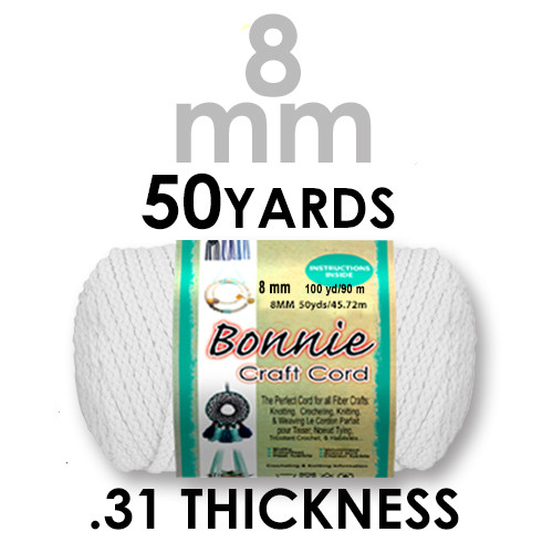 4mm Bonnie Braid cord 100 yards polypropylene macrame yarn