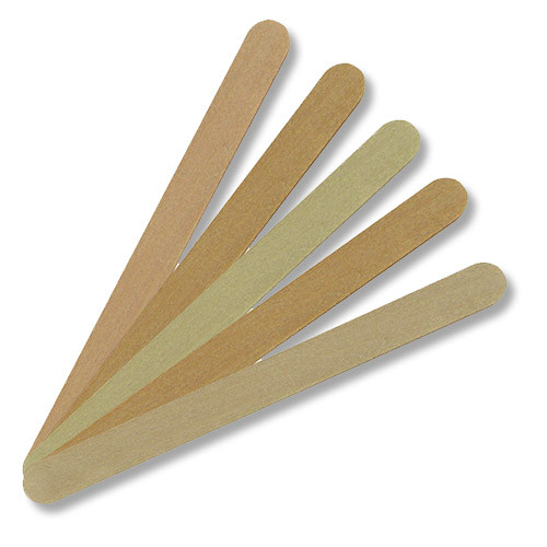 500 Pack Jumbo 6 Wooden Popsicle Sticks