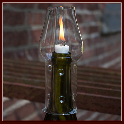 Wick Lamp 7Pcs Ceramic Holders Torch Wine Bottle Oil Candle Lamp Fiber Glass Wick Lamp 7Pcs Ceramic Holders Torch Wine Bottle Oil Candle Lamp Fiber Glass